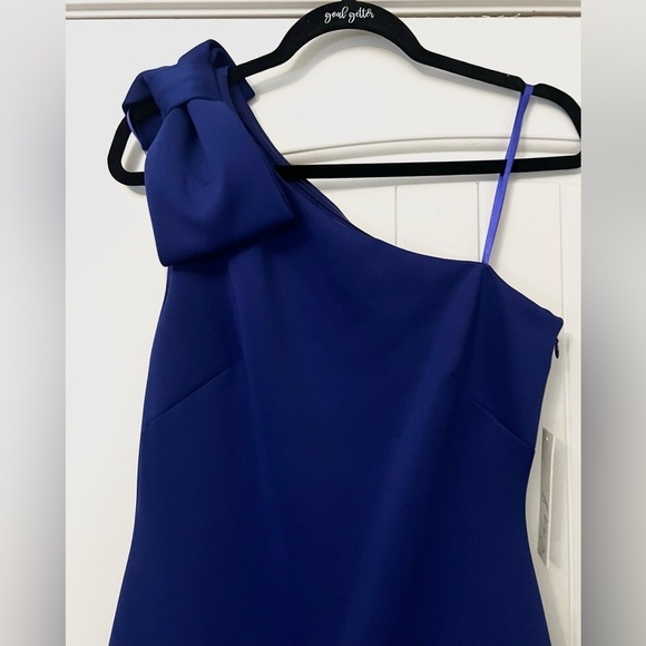 NWT Eliza J One Shoulder Ruffle Dress - Picture 3 of 9